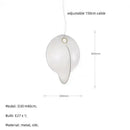 Axyaa Nordic Silk Pendant Chandelier for Dining Room, Hotel, and Home Decor