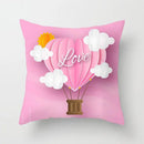 Axyaa Love Heart Cushion Cover for Living Room Sofa Valentine's Day Home Decor