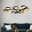Axyaa Modern LED Pendant Lamp for Dining Living Room Center Table Lighting