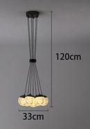 Axyaa Modern Indoor LED Chandelier Ceiling Lamp for Living and Dining Room Lighting