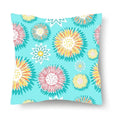 Axyaa Flower Print Nordic Pillowcase - 45x45CM Decorative Sofa Cushion Cover