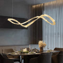 Axyaa Modern LED Pendant Light Chandeliers for Living Room and Dining Room