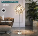Axyaa Light Luxury Floor Lamp with Remote Control Dimming for Living Room, Bedroom, Study