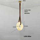Axyaa LED Resin Pendant Light for Modern Luxury Living Spaces