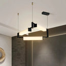 Axyaa White Marble LED Pendant Light for Luxurious Villa Decor