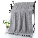Axyaa Luxury Embroidered Bamboo Bath Towel Set - Green/Coffee/Cream - Personalized