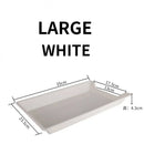 Axyaa Large Rectangular Skewer Tray for BBQ and Fried Skewers