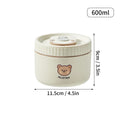 Axyaa Stainless Steel Insulated Lunch Box - Microwave Safe Bento Container