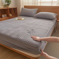 Axyaa Class A Raw Cotton Soybean Mattress - Embroidered & Dye-Free, Thickened & Machine Washable