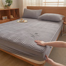 Axyaa Class A Raw Cotton Soybean Mattress - Embroidered & Dye-Free, Thickened & Machine Washable