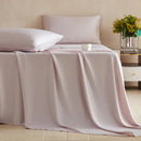 Axyaa Mulberry Silk Flat Bed Sheet | Ultra Soft Luxury Top Sheet Bed Linen
