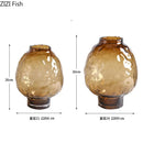 Axyaa Glass Vase Set Artistic Flower Arrangement Hydroponic Decor Dried Flowers Bouquet Jar