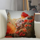 Axyaa Golden Retriever Dog Sofa Pillowcase for home decor
