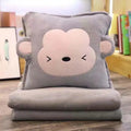 Axyaa Cute Office Nap Pillow God Warm Hands Cover Sleep Cushion