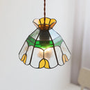 Axyaa Glass Shade LED Pendant Light Japanese Style Hanging Lamp