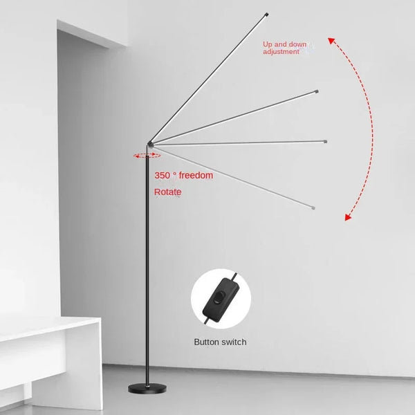 Axyaa Super Bright LED Floor Lamp for Living Room Bedroom Reading