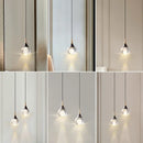 Axyaa Teardrop Crystal Pendant Light for Kitchen & Bedroom - Mini Pendant Lighting