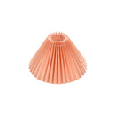 Axyaa Pleated Fabric Lampshade with Metal Frame in Various Colors