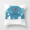Axyaa Christmas Printed Pillowcases - Festive Home Decor Items