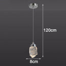 Axyaa Crystal Chandelier Pendant Light for Elegant Living Room and Bedroom Lighting
