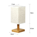 Axyaa Chinese Style LED Table Lamp with Dimmable USB Plug, Fabric Lampshade