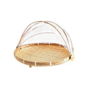 Bamboo Mesh Basket with Anti-Mosquito Net by Axyaa