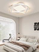 Axyaa LED Ceiling Lamp with Remote Control for Nordic Minimalist White Living Room