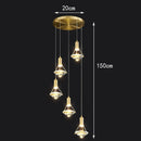 Axyaa LED Ceiling Pendant Chandelier for Modern Indoor Lighting