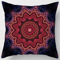 Axyaa Indian Mandala Print Polyester Pillow Case Sofa Decor Throw Pillows 45x45cm