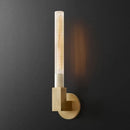Axyaa Double Heads Copper Wall Led Lights - North America Style Glass Stair Bedroom Lamps