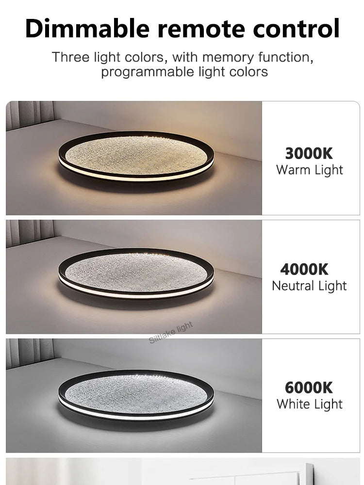 Axyaa Star LED Ceiling Light Bedroom Lamp Luxe Aluminum Modern Minimalist