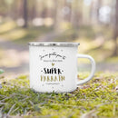 Axyaa Unbreakable Porcelain Mugs 2 Colors Camping Breakfast Coffee Cup