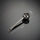 Axyaa Stainless Steel Coffee Food Tea Measuring Spoon Baking Tools 10-15ML Solid Color