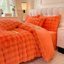 Axyaa 4kg Rabbit Plush Puff Velvet Four-Piece Set