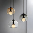 Axyaa Grey Art Pendant Light for Living Room, Kitchen, Bedroom - Modern LED Chandelier