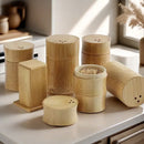 Axyaa Bamboo Toothpick Box: Creative & Disposable Restaurant Holder