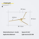 Axyaa Modern Art LED Pendant Light with Remote Control for Living Room, Bedroom, Kitchen