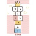 Axyaa Cartoon Hopscotch Rug: Kids Bedroom & Living Room Decor, Baby Crawling Mat