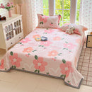 Axyaa Floral Flannel Fleece Blanket - Soft All Season Throw for Bed Sofa