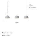 Axyaa Adjustable LED Chandeliers: Modern Minimalist Pendant Light for Dining Table or Kitchen Island