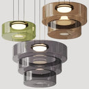 Axyaa Nordic Glass Chandelier: Elegant Lighting for Home Decor