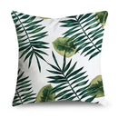 Axyaa Tropical Plant Leaves Pillowcase 45*45cm