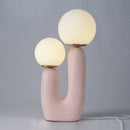 Nordic Glass Desk Lamp Axyaa LED Table Light Original Design Bedroom Study Resin Body