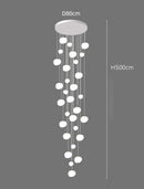 Axyaa Modern LED Pendant Light Chandeliers for Home Decor