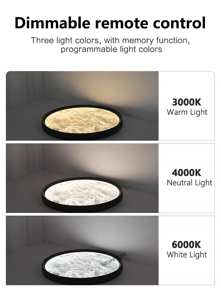 Axyaa Cloud Mist Ceiling Lamp | Modern Minimalist Ultra-thin Design