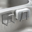 Axyaa Stainless Steel Kitchen Sink Organizer Shelf Holder Rack for Sponges & Utensils
