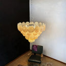 Axyaa Glass LED Pendant Light: Art Dimming for Bedroom & Living Room