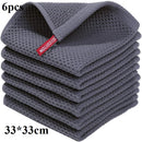Axyaa Ultra Soft Microfiber Kitchen Dishcloth - Absorbent & Thick Magic Cleaning Towel