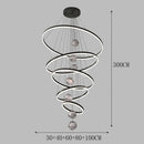 Axyaa Modern LED Pendant Chandeliers for Living and Dining Room Lighting