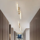 Axyaa LED Line Ceiling Lamp for Modern Living Room, Dining Room, Bedroom & Study